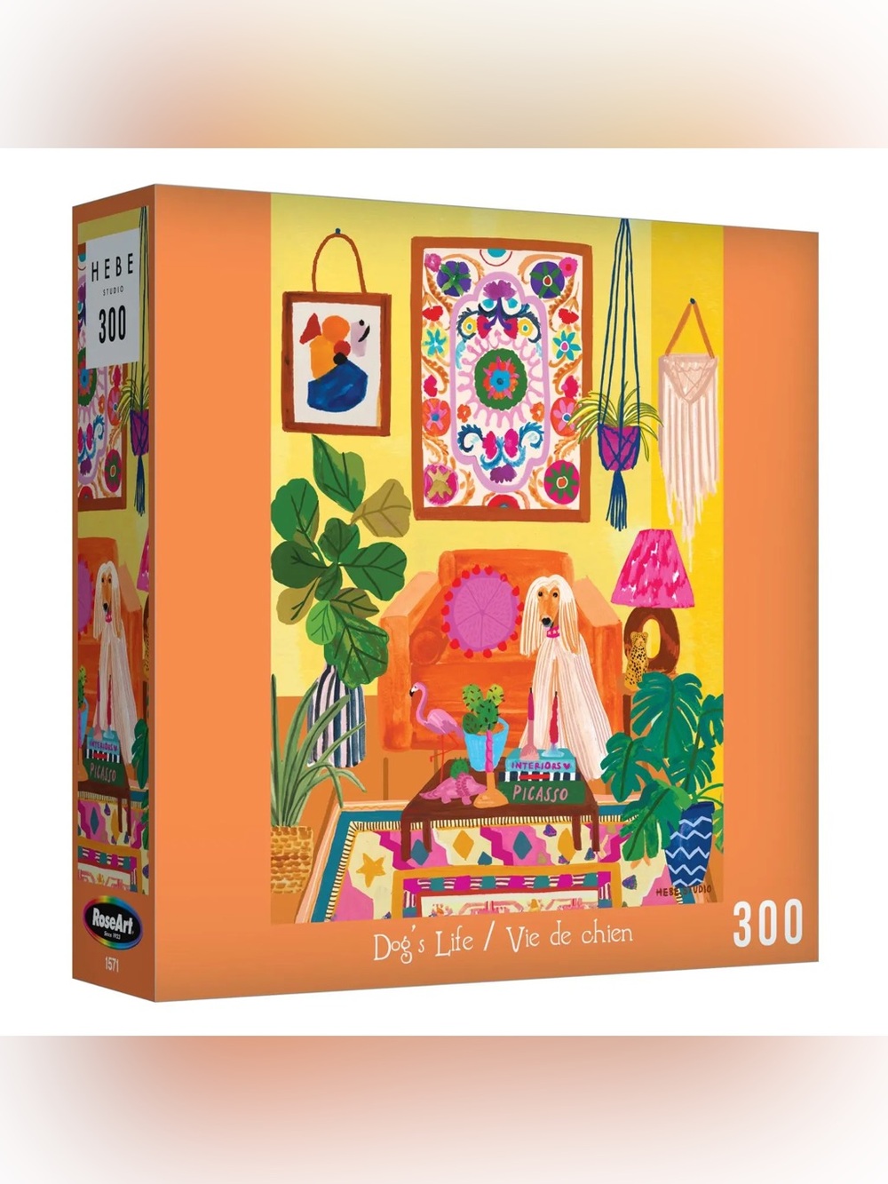 NWT HEBE STUDIO Dog's Life 300 piece Puzzle